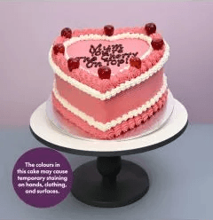 Pastel de Corazones Felices